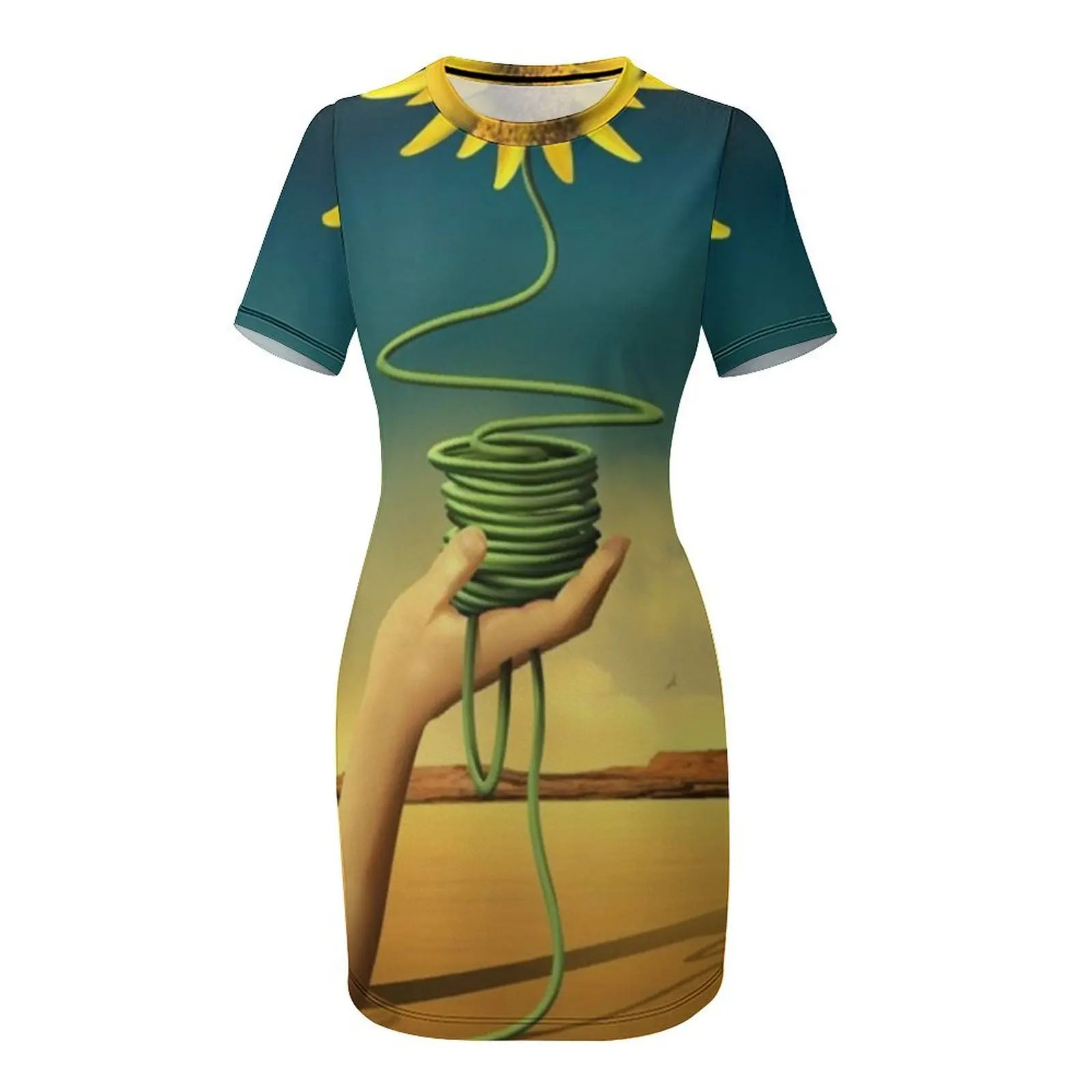 فستان سلفادور دالي بأكمام قصير - مراجعة Summer Clothing Trends For Women 2026 وسعره