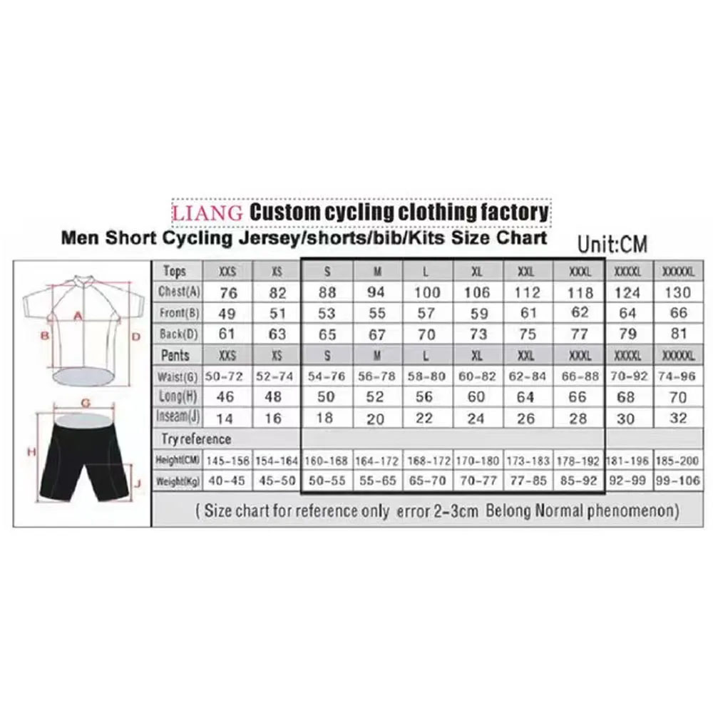 طقم قميص ركوب الدراجات لفريق ب - مراجعة Summer Clothing Men Sale وسعره