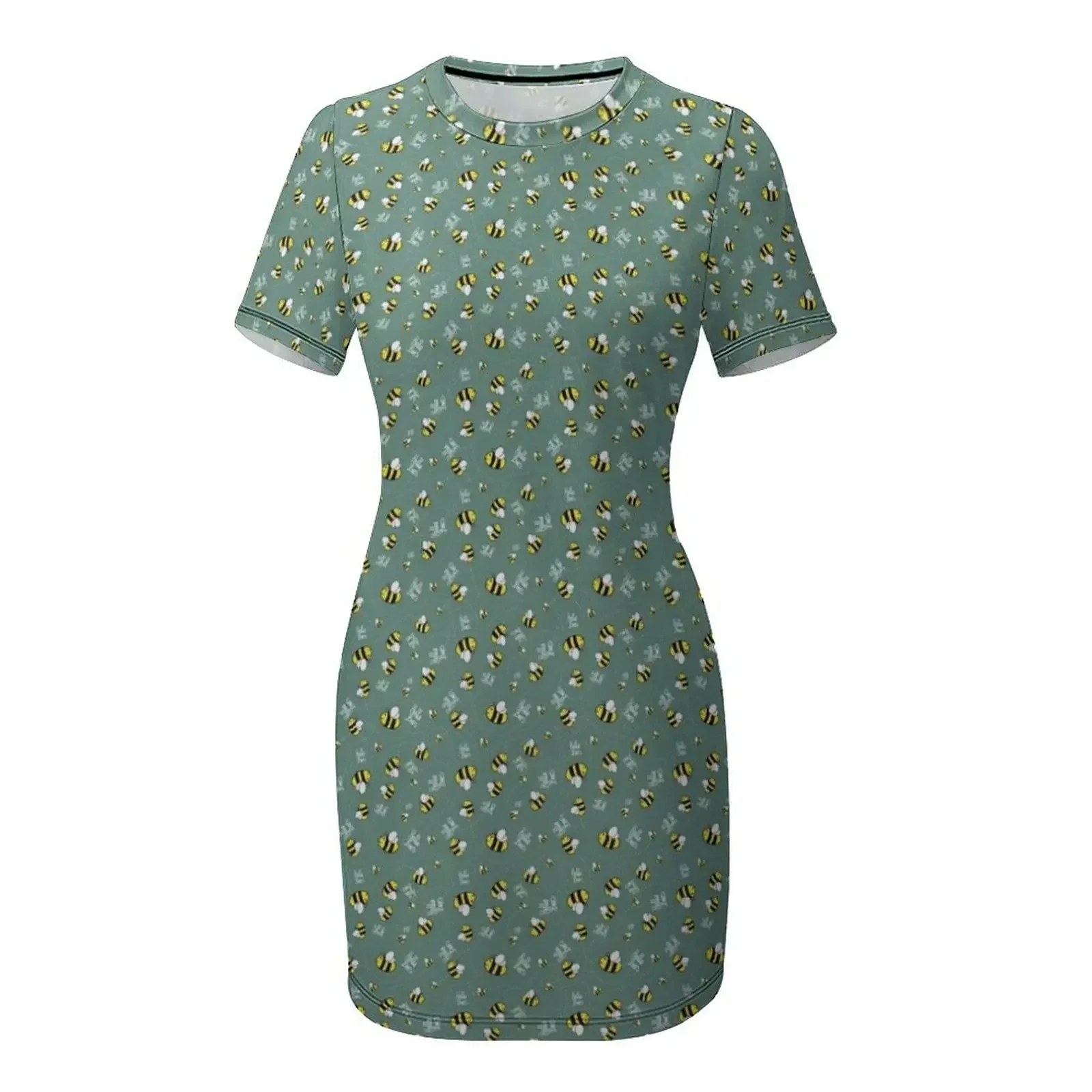 Hello Bees - فستان أخضر بأكمام - مراجعة Summer Clothing Trends For Women 2026 وسعره