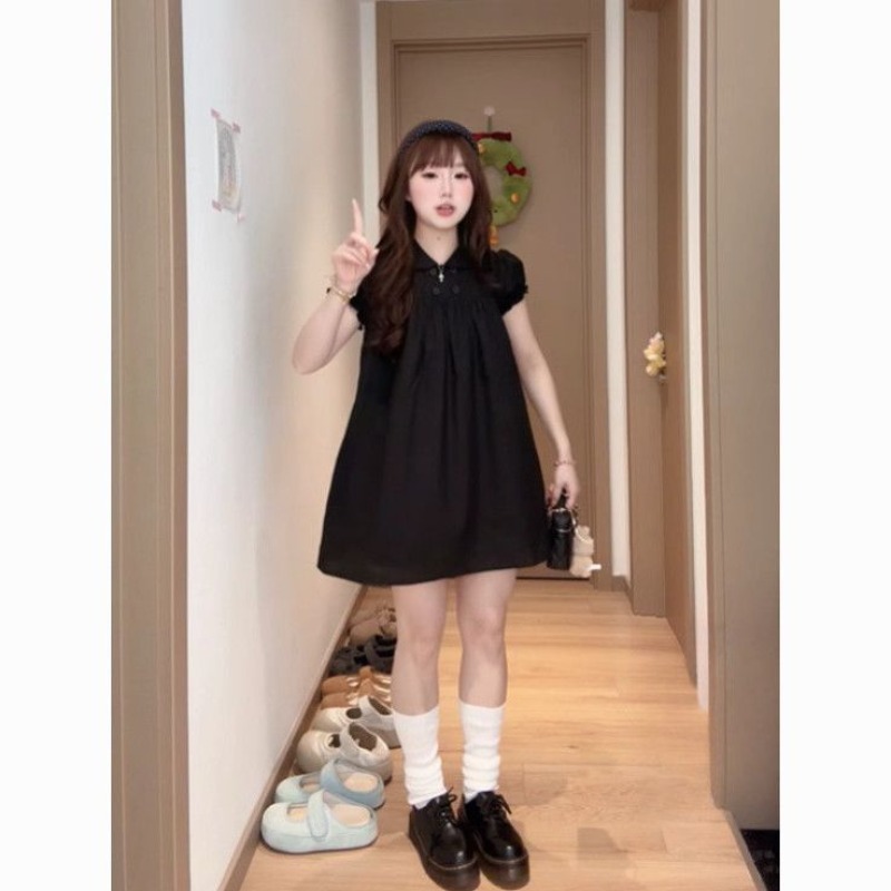 فستان نسائي جديد صيفي بياقة دا - مراجعة Summer Clothing New Look وسعره